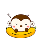 Monkey With Bananas（個別スタンプ：17）