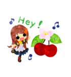 Tiny little children -Cherry sweets-（個別スタンプ：17）
