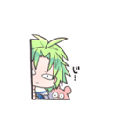 双子ちゃんと時々くま（個別スタンプ：35）