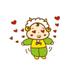 Naughty sheep baby（個別スタンプ：19）