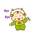 Naughty sheep baby（個別スタンプ：25）