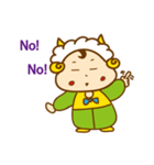 Naughty sheep baby（個別スタンプ：27）