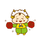 Naughty sheep baby（個別スタンプ：37）