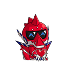 RED - Robotic Emotional Dragon！（個別スタンプ：5）