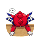 RED - Robotic Emotional Dragon！（個別スタンプ：25）