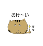すっとぼけ顔の動物たち（個別スタンプ：8）