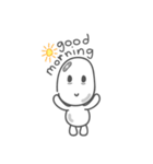 Blanc Boo Boo Baby（個別スタンプ：1）