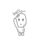 Blanc Boo Boo Baby（個別スタンプ：5）