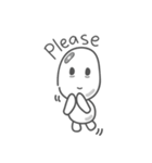 Blanc Boo Boo Baby（個別スタンプ：11）