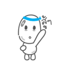 Blanc Boo Boo Baby（個別スタンプ：13）