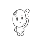 Blanc Boo Boo Baby（個別スタンプ：16）