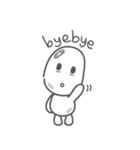 Blanc Boo Boo Baby（個別スタンプ：24）