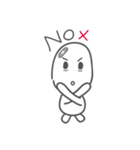 Blanc Boo Boo Baby（個別スタンプ：26）