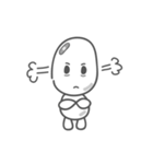 Blanc Boo Boo Baby（個別スタンプ：33）