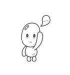 Blanc Boo Boo Baby（個別スタンプ：39）