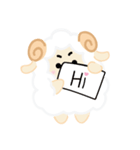 Hitsuji : Fat Sheep（個別スタンプ：1）
