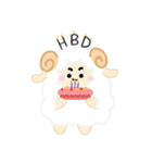 Hitsuji : Fat Sheep（個別スタンプ：23）