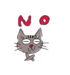 ぶさキジ猫の日常会話（個別スタンプ：10）