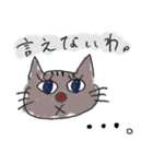 ぶさキジ猫の日常会話（個別スタンプ：11）