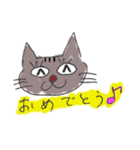 ぶさキジ猫の日常会話（個別スタンプ：16）