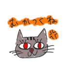 ぶさキジ猫の日常会話（個別スタンプ：18）