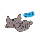 ぶさキジ猫の日常会話（個別スタンプ：37）