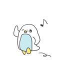 ペンギンと飼い主達（個別スタンプ：3）