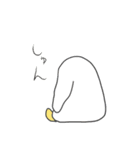 ペンギンと飼い主達（個別スタンプ：4）