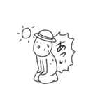 正座マン（個別スタンプ：3）