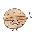 くるくるクルミちゃん（個別スタンプ：1）