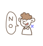 ぼうやの一言スタンプ（個別スタンプ：10）
