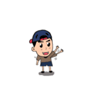 The little Title（個別スタンプ：1）