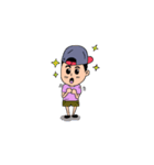 The little Title（個別スタンプ：7）