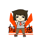 Trick or treat Der（個別スタンプ：24）