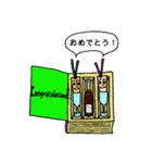 ブックマークン＆シオリーナ（個別スタンプ：24）