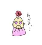 頭からチューリップが生えてるおじいちゃん（個別スタンプ：24）