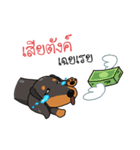 Dachshund Choei Loei（個別スタンプ：11）