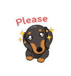 Dachshund Choei Loei（個別スタンプ：18）