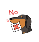 Dachshund Choei Loei（個別スタンプ：20）