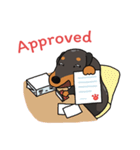 Dachshund Choei Loei（個別スタンプ：23）