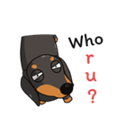 Dachshund Choei Loei（個別スタンプ：26）