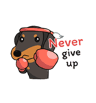 Dachshund Choei Loei（個別スタンプ：27）