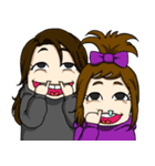 頑張れ！じゅりちゃん＆えっちゃん！（個別スタンプ：38）