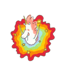 Happy！ a Unicorn（個別スタンプ：1）