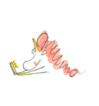 Happy！ a Unicorn（個別スタンプ：6）
