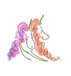 Happy！ a Unicorn（個別スタンプ：8）