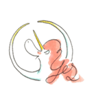 Happy！ a Unicorn（個別スタンプ：11）