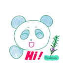 カラフルアロマパンダ 2（個別スタンプ：3）