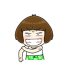 Mommy don't cut my hair！！！！（個別スタンプ：11）