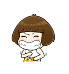 Mommy don't cut my hair！！！！（個別スタンプ：28）